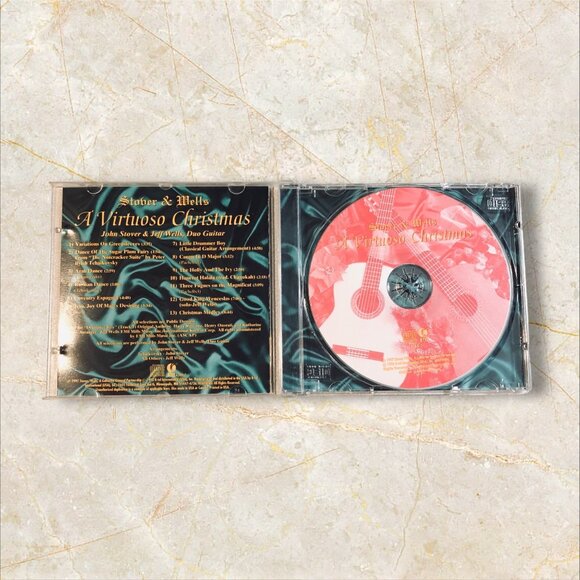 Stover & Wells A Virtuoso Christmas Duo Guitar CD - Picture 3 of 3